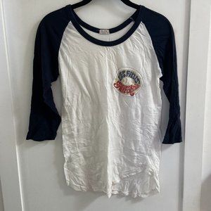 Brandy Melville long sleeve baseball tee